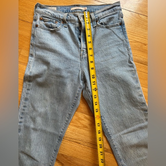 Levi’s Premium Wedgie Straight Fit Jeans size 26 - Picture 7 of 10